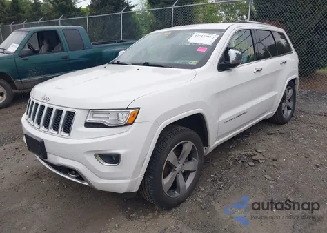 2015 Jeep Grand Cherokee Overland из США, поврежденный, VIN 1C4RJFCG3FC645510